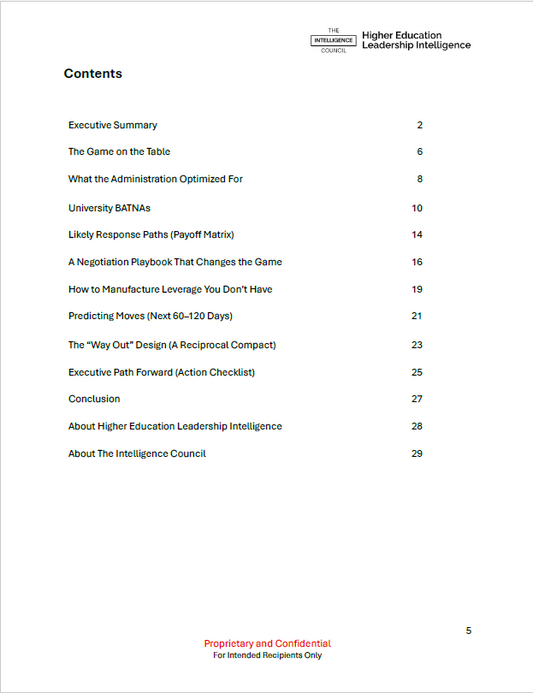 Sign, Stall, Sue: How to Approach the Compact for Academic Excellence in Higher Education