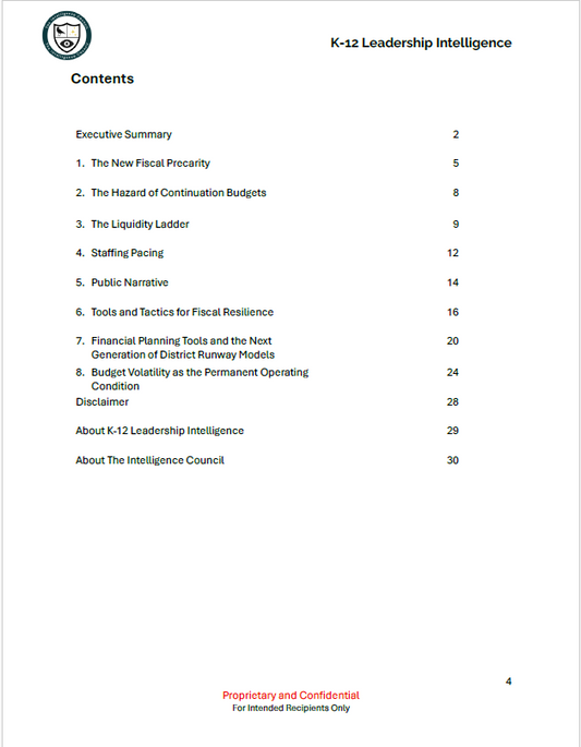 Pay, Pause, or Pray: How Budget Uncertainty from DC and the States is Testing District Liquidity