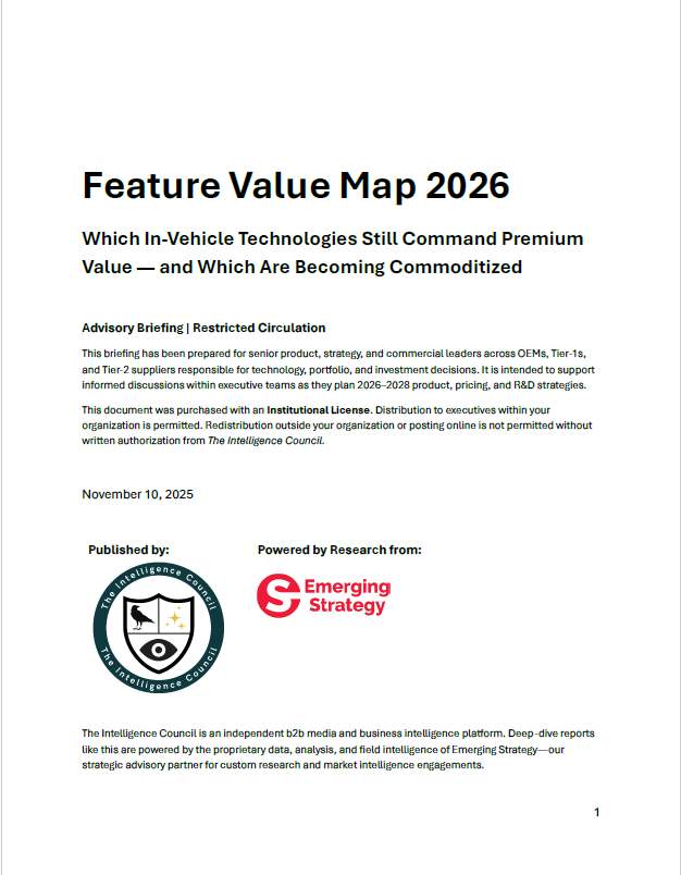Feature Value Map 2026