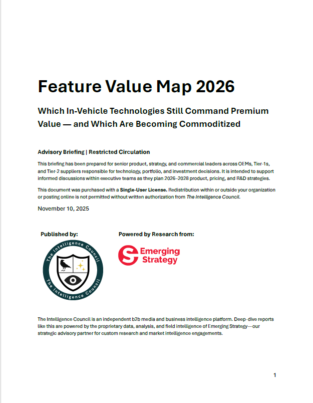 Feature Value Map 2026