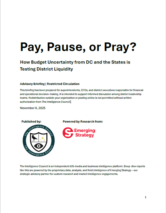 Pay, Pause, or Pray: How Budget Uncertainty from DC and the States is Testing District Liquidity