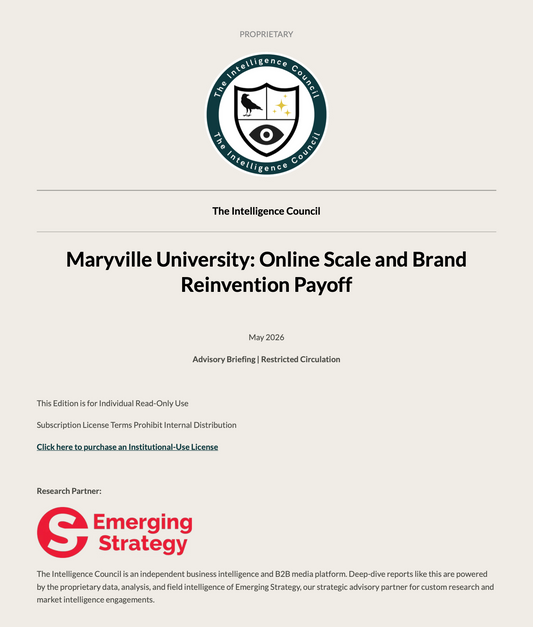 Maryville University: Online Scale and Brand Reinvention Payoff
