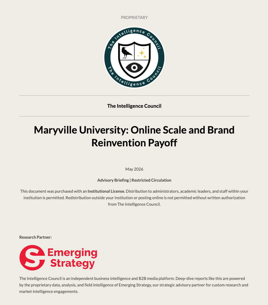 Maryville University: Online Scale and Brand Reinvention Payoff