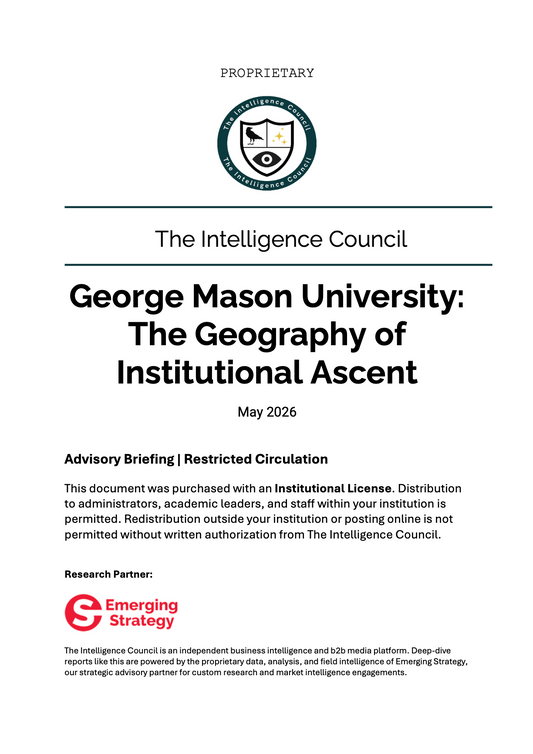 George Mason University: The Geography of Institutional Ascent