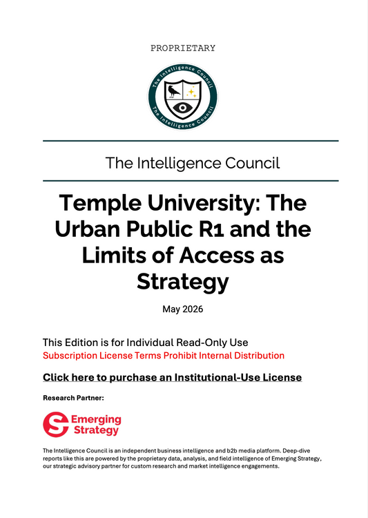 Temple University: The Urban Public R1 and the Limits of Access as Strategy