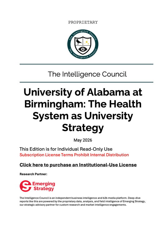 University of Alabama at Birmingham: The Health System as University Strategy