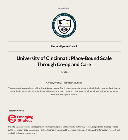 University of Cincinnati: Place-Bound Scale Through Co-Op and Care